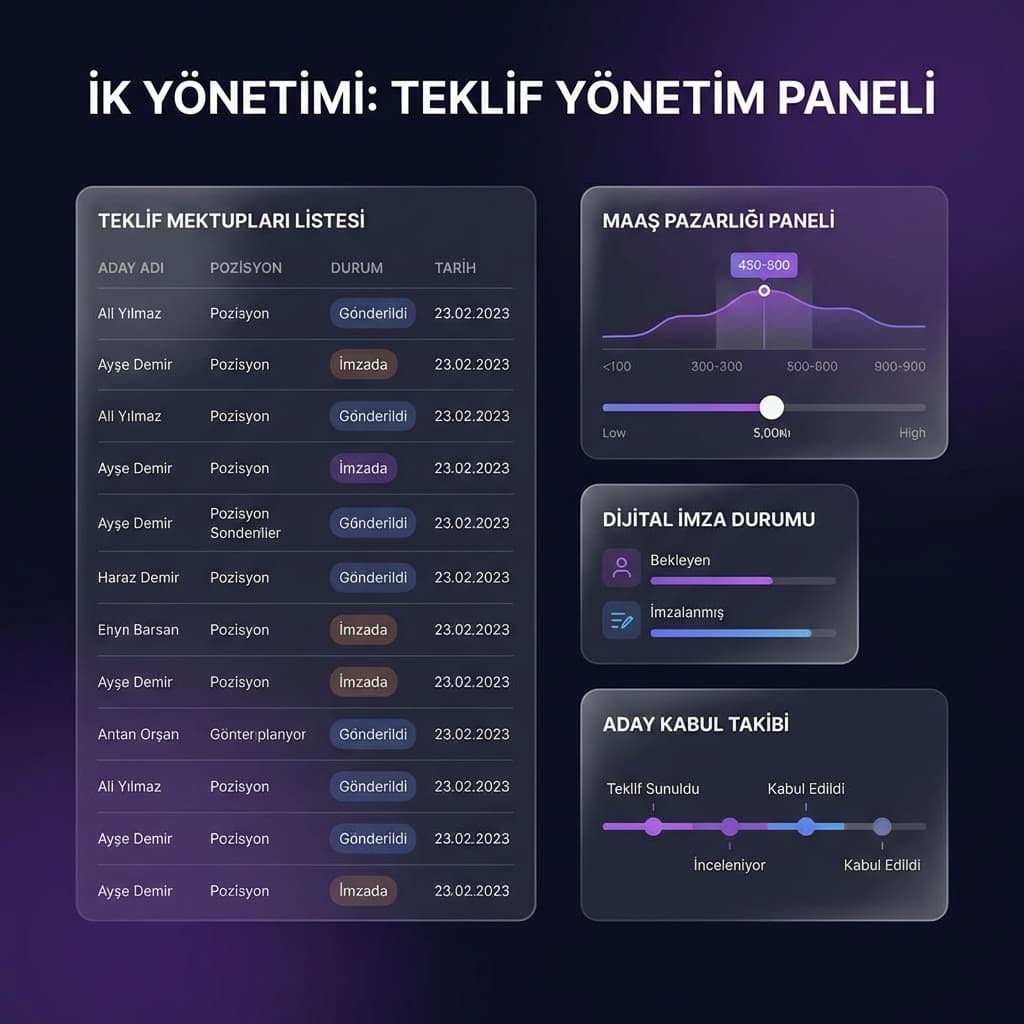 Teklif Yönetimi ve İş Teklifi Sihirbazı